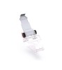 Suport Telefon Controller Sony Playstation 5 PS5 Dualsense, Universal, Clema, Unghi Reglabil, Transparent-Argintiu