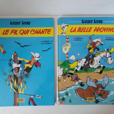 Lucky Luke 2 buc benzi desenate franceza 2004 Morris & Goscinny BD