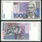 CROATIA █ bancnota █ 1000 Kuna █ 1993 █ P-35 █ UNC █ necirculate