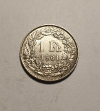 Elvetia 1 Franc 1961 UNC, Europa