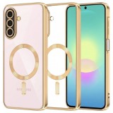 Cumpara ieftin Husa MagSafe pentru Samsung Galaxy A27 5G, Techsuit, Luxury Crystal, Aurie