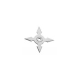 Stea Ninja 4 Colturi Otel Ascutit Shuriken Arma Tactica Husa Protectie