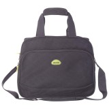 Geanta avion Trip, 37x29x14 cm, 400 gr, atasabila maner troler, gri, Lamonza