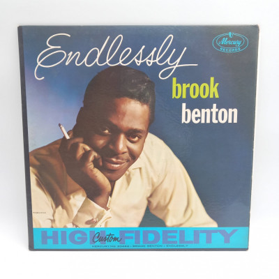 BROOK BENTON Endlessly 1959 vinyl LP Mercury SUA NM / VG+ jazz foto