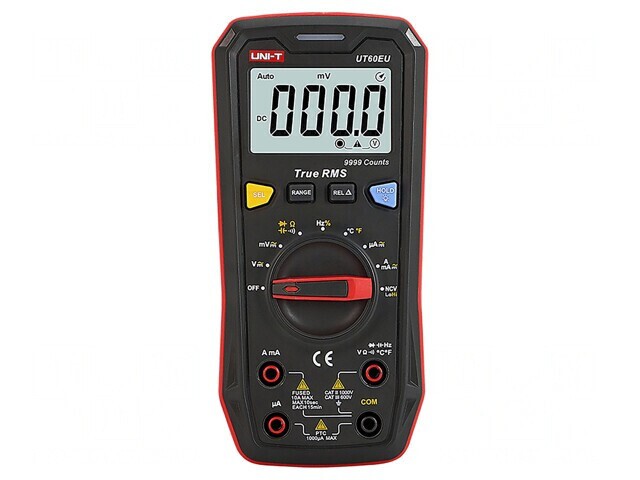 Multimetru digital LCD UT60EU, 1kV VDC, 1kV VAC, 10A DC, 10A AC