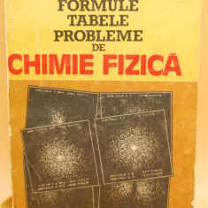 Formule, tabele, probleme de chimie fizică