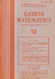 Gazeta Matematica Nr. 12/1985