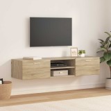 vidaXL Dulap din Lemn Stejar Sonoma 150 x 39 x 30 cm Lemn compozit 880233