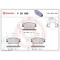 Placute frana Hyundai Tucson (Tl Tle) 05.15-04.22, Tucson Box/Suv (Tle) 05.15-; Kia Sportage 4 (Ql Qle) 01.15-10.22, Fata, BREMBO