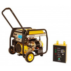 Stager FD 6500E+ATS generator open-frame 5kW, monofazat, benzina, automatizare - 6960270420172