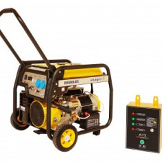 Stager FD 6500E+ATS generator open-frame 5kW, monofazat, benzina, automatizare - 6960270420172