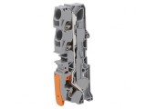 Conector de &Icirc;mbinare Șine Push-in Gri 0,5-16mm&sup2;, Wago