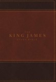 The King James Study Bible, Imitation Leather, Brown, Indexed, Full-Color Edition