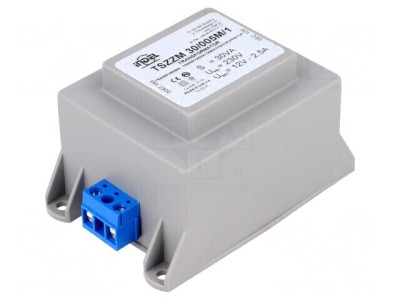 Transformator &amp;icirc;ncapsulat 30VA 230VAC 12V 2,5A foto