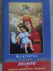 ACATISTUL ICOANEI FACATOARE DE MINUNI AXIONITA DE LA SFANTA MANASTIRE HADAMBU-NECUNOSCUT foto