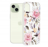 Cumpara ieftin Husa pentru iPhone 15 Plus, Techsuit Marble Series, Chloe White