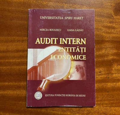 Boulescu, Gadau - AUDIT INTERN Entitati Economice (Ca noua!) foto