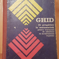 Ghid de pregatire la matematica de D. Draghicescu Al. Leonte G. Vraciu