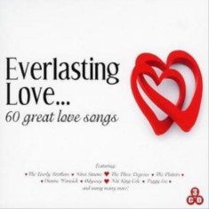 CD 3xCD Various &ndash; Everlasting Lasting Love ...60 Great Love Songs (FATCASE) (VG+)