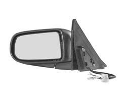 Oglinda exterioara Mazda 626 (Gf/Gw) 05.1997-05.2002 partea stanga BestAutoVest crom convex carcasa prevopsita grunduita reglare electrica cu incalzi foto