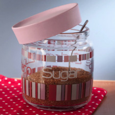 Borcan sticla Bormioli Giara Colorful Sugar 750 ml