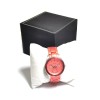 Cutie Ceas Watchbox Neagra Piele Eco, Unisex, 10x10x8.5cm, WZ883, Accesorii Ceasuri, Caseta Eleganta Ceas/Bratara