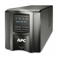 UPS APC Smart-UPS SMT line-interactive / sinusoidala 750VA / 500W 6conectori C13 baterie RBC48 optional extindere garantie foto