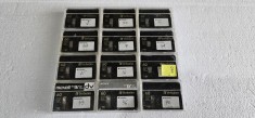 CASETA VIDEO MINI DV MAXEL VERBATIM 60 LOT 12 BUCATI .