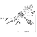 SENZOR CAPTOR TEMPERATURA ULEI,LICHID RACIRE LOG 1.4/1.6 BENZINA - 60007, Dacia, Renault