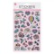 Autocolante Multicolore, Set 40 Bucăți, Modele Diverse, Glitter