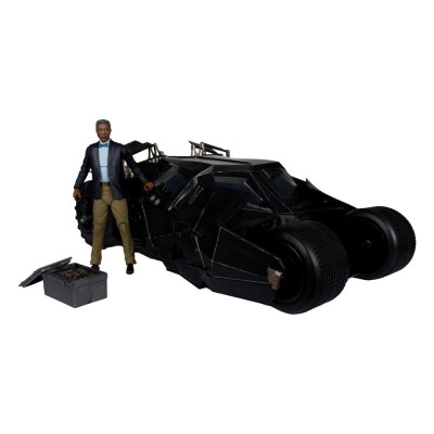 DC Multiverse Vehicle Tumbler with Lucuis Fox (The Dark Knight) (Gold Label) foto