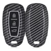 Husa Cheie Auto pentru Hyundai - 3 Butoane - Keyless Go, Plastic, Negru, 52228.01, Kwmobile