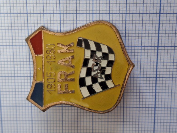 insigna karting FRAK