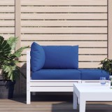 VidaXL Perne pentru canapea din paleți, 3 buc., albastru, textil