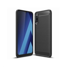 Husa Compatibila cu Samsung Galaxy A30s / A50 / A50s Techsuit Carbon Silicone Negru