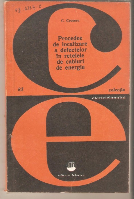 Procedee de localizare a defectelor in retelele de cabluri de energie