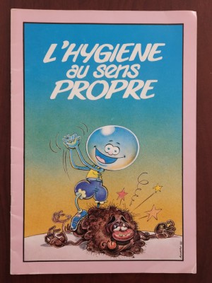 BD L&amp;#039;Hygiene au sens propre - benzi desenate de M. Aouamri - 1991 foto