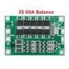 Modul protectie si incarcare 3x18650 litiu 60A balansat