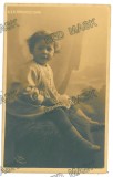 884 - Prince MIHAI, Michael, Regale, Royalty, Romania - old postcard, real Photo - unused