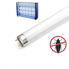 Tub UV-A 15W T8 rezerva pentru aparate anti insecte foto