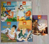 RAO JUNIOR, SET 5 CARTI POVESTI: VRAJITORUL DIN OZ, CALATORIE SPRE CENTRUL PAMANTULUI, CALATORIILE LUI GULL-255790