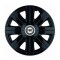 Set 4 Capace Roti, potrivite jantelor de R16, pentru Fiat, model Cosmos Negru