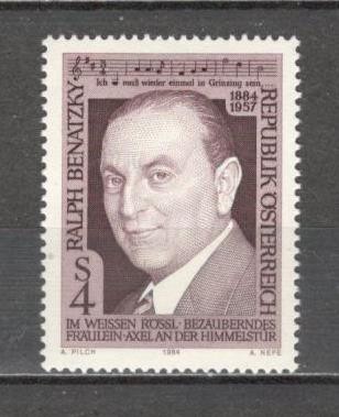 Austria.1984 100 ani nastere R.Bernatzky-compozitor MA.981