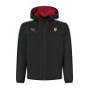 Ferrari geacă de bărbați cu glugă Rain black F1 Team 2025 - L, Puma