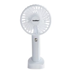 Galar ventilator portabil usb cu suport 4 W 1200 mAh alb