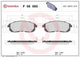 Set placute frana fata BREMBO P56065
