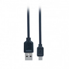 Cablu de date Fast Charging, USB la Lighting 8-pin, XO-NB36, 2,1A, 1 m, Negru, Blister