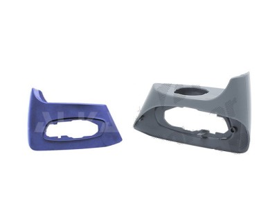 Carcasa oglinda exterioara Citroen C4 Picasso (Ua/Ud), 10.2006-06.2013, partea Stanga, grunduit; partea inferioara, Aftermarket foto