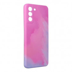 Husa Compatibila cu Samsung Galaxy S21 Plus - Forcell Pop Pink/Blue foto