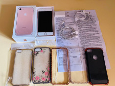 iPhone 7 , 128 GB , Rose Gold , full box , retea orange foto